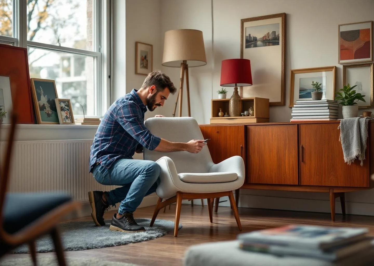 Compra de muebles antiguos y objetos de valor durante vaciado de pisos en San Bartolomé de Tirajana
